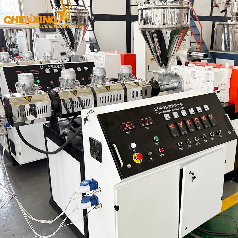 PP PE Shisha Hookah Hose Making Machine | Single Wall Corrugated Water Smoking Tube Extruder | Chenxing