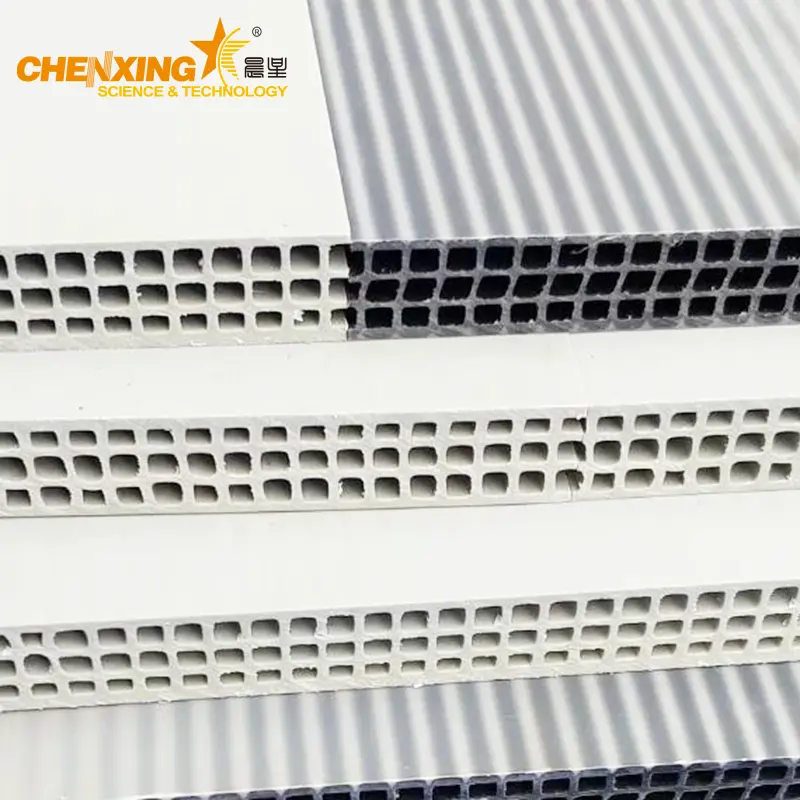 PP Hollow Construction Formwork Extrusion Line— CX Series Twin-Screw Co-Extrusion Line for Reusable Plastic Formwork Panels