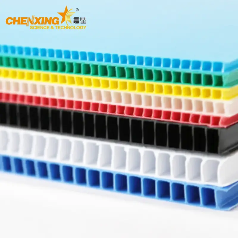 PP/PE Hollow Grid Board Extrusion Line — CX Series Twin-Wall Corrugated Plastic Sheet Production System