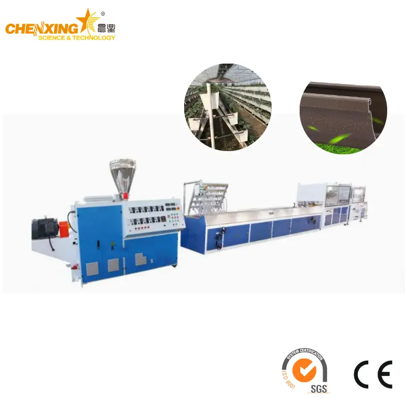 PVC Rain Gutter / Downspout Extrusion Line