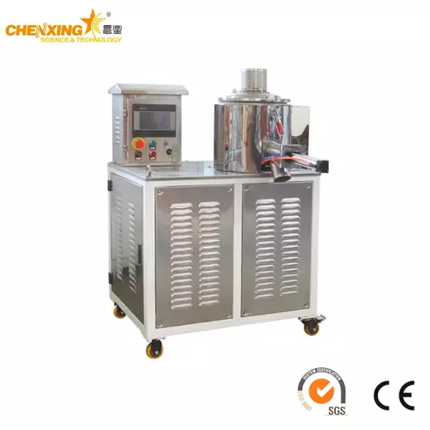 SHR-10A 10L High Speed Laboratory Powder Mixer — PVC Plastic Lab Mixing Machine