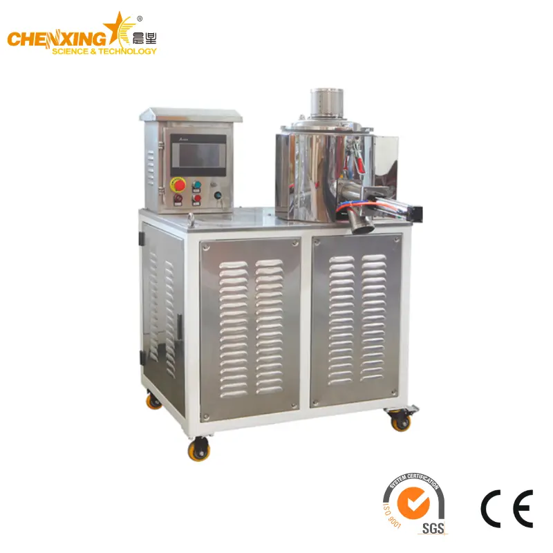 SHR-10A 10L High Speed Laboratory Powder Mixer — PVC Plastic Lab Mixing Machine