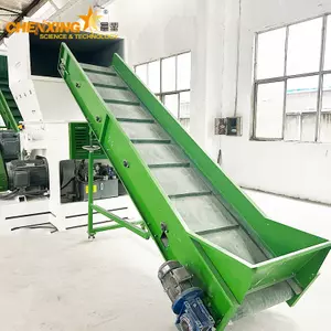 Industrial Belt Conveyor for Plastic Recycling Lines