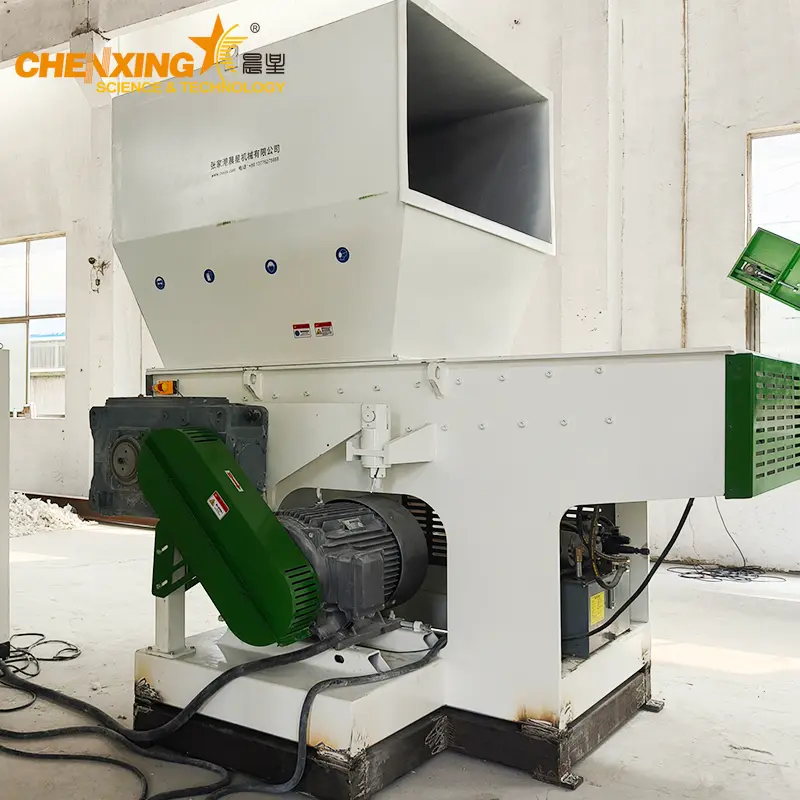 Coconut Husk Coir Shell Shredder | Swing Arm Single Shaft Shredder for Coconut Fibre