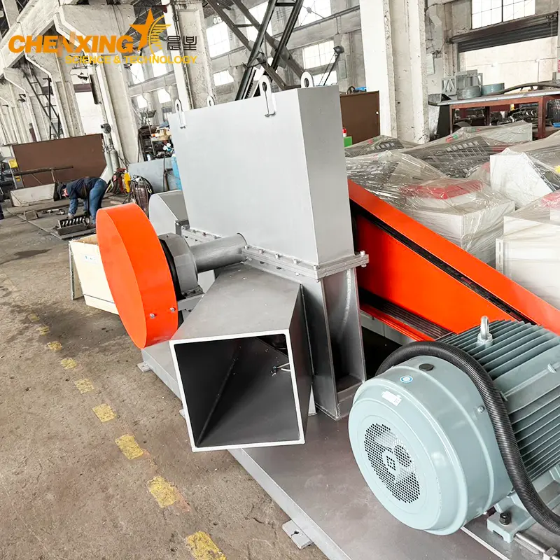 Extrusion Scrap & Reject Pipe Crusher for HDPE Pipe Recycling | Chenxing