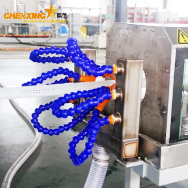 Square Mesh Net Pipe Extrusion Line | PE Mesh Tube Extrusion Line 