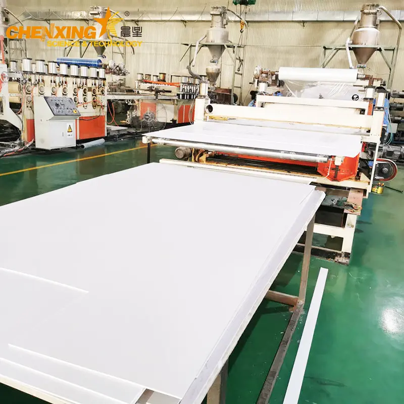 PVC WPC PP Plastic Plate/Sheet Production Line — SBP Series Multi-Material Sheet Extrusion System