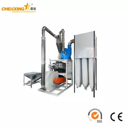 SMP Series Knife Pulverizer for PET Waste — Bottle Flake & Post-Consumer Recycling