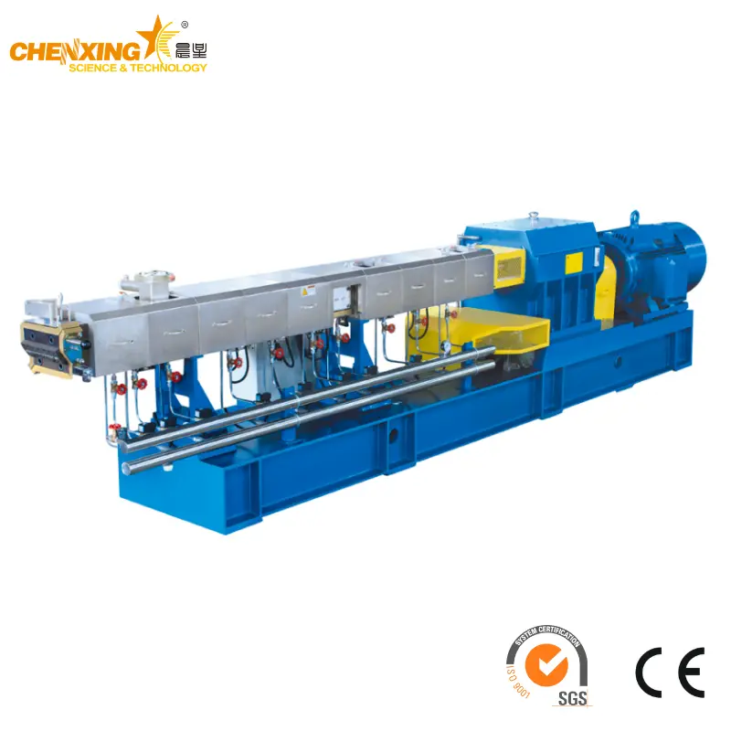 Parallel Co-Rotating Twin Screw Extruder — Modular Compounding & Masterbatch Machine