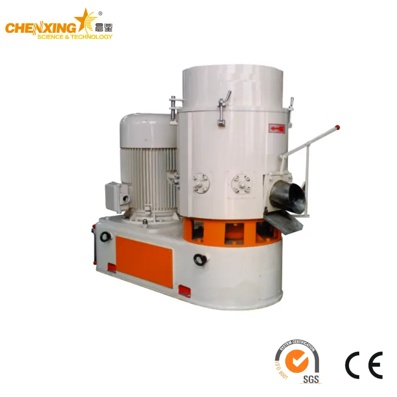Plastic Agglomerator — Friction Densifier for Film And Flake Recycling