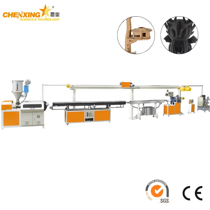 ABS/PETG/PLA 3D Filament Extrusion Line 
