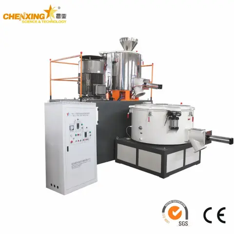  Hot And Cold Mixer for PVC Resin | SRL-Z Vertical PVC Mixing Unit High Speed Mixer And Cooling Mixer | Chenxing
