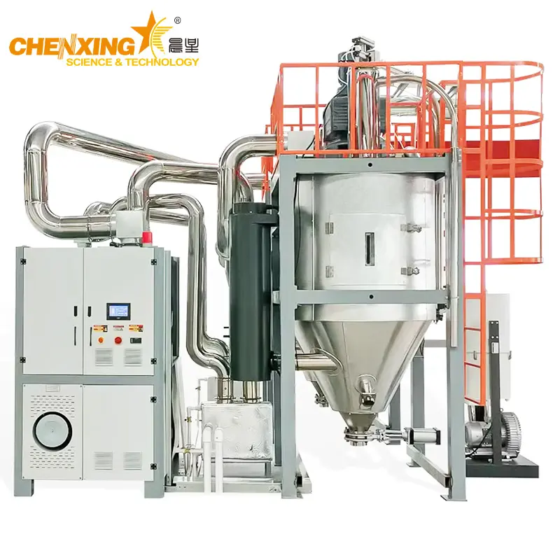 polymer crystallizer &mdash; eliminates sticky blocks and meets full crystallization with 1-2 h crystallization time