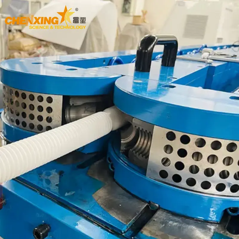 Corrugated Flexible Draining Hose Making Machine | Small Diameter Single Wall Corrugated Pipe Extrusion Line | Chenxing