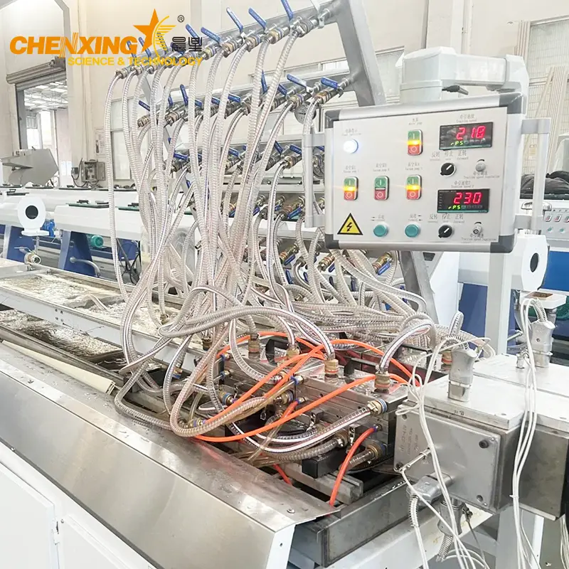 UPVC PVC Roller Shutter Slat Profile Line | PVC Window Door Shutters Blind Profile Extrusion Machine 