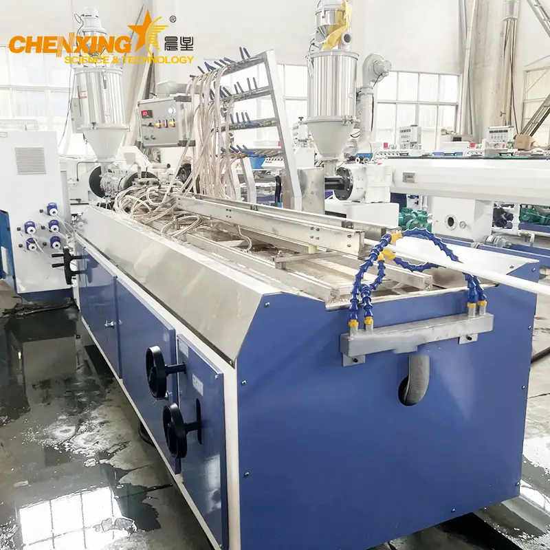 PVC Shelf Label Strip Extrusion Line — Transparent Price Tag Profile Production