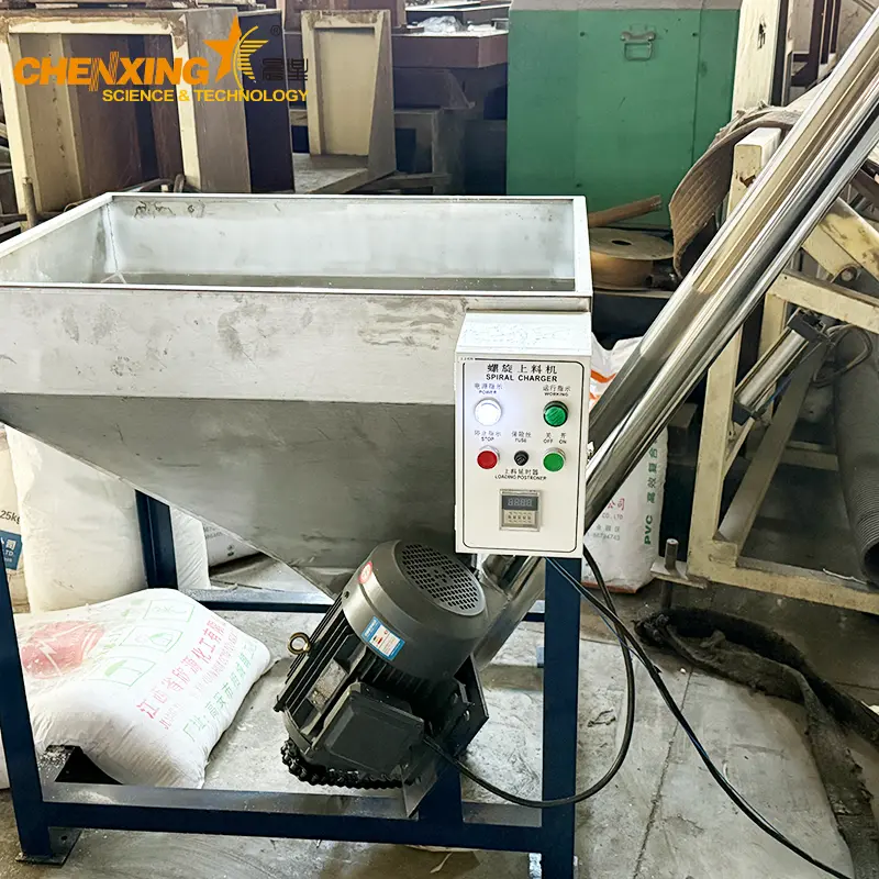 ZJF Series Spring PVC Powder Feeder — Automatic Screw Loader for Extrusion Lines