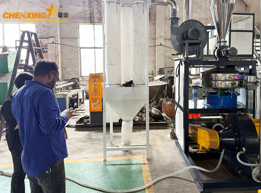 plastic grinding machine