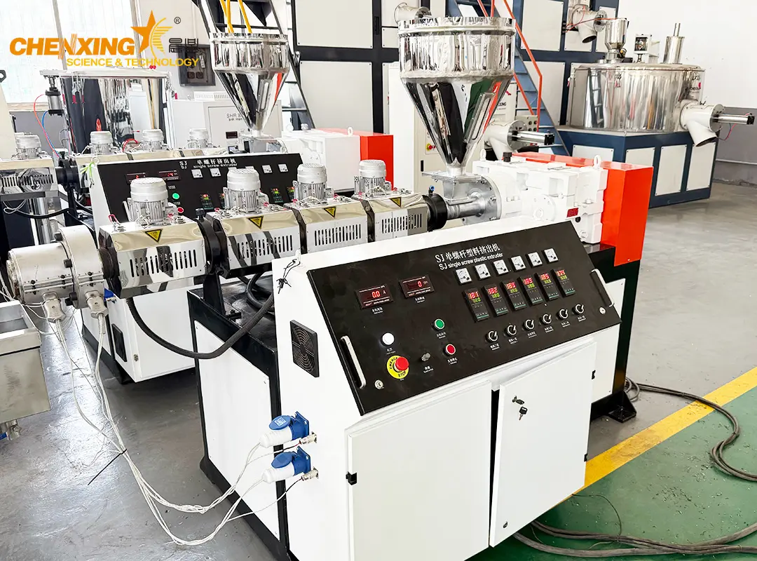 Single screw extruder for PPR pipe production