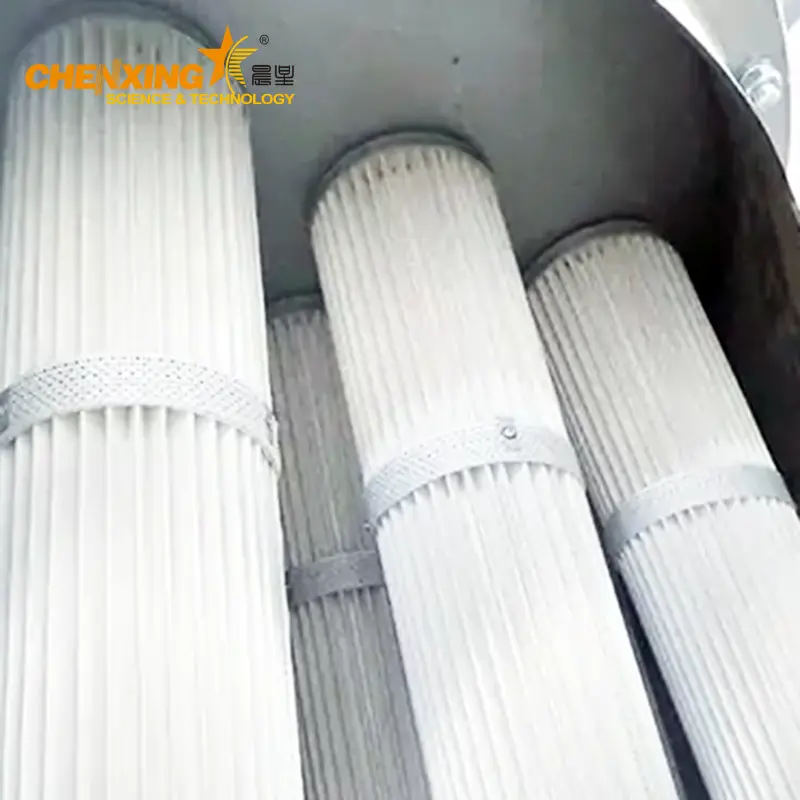Industrial Dust Collector for PVC Mixing | Pulse Cleaning 0.4-0.5 MPa 
